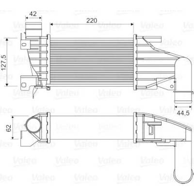 Chladič turba VALEO 818555