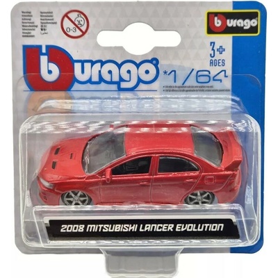 Bburago Mitsubishi Lancer Evolution 2008 1:64