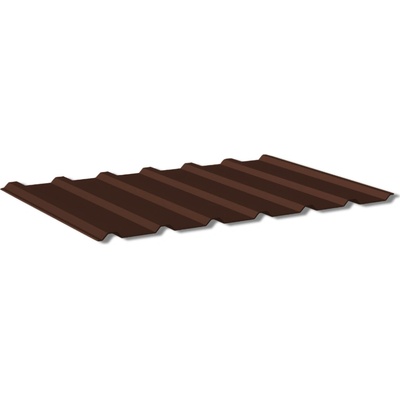 Satjam T18N AluMat 1173 x 0,6 mm RAL 8004 cihlově červená 1 m²