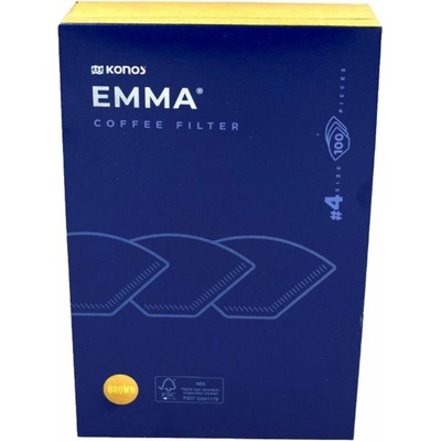 Konos Emma veľ. 4 prírodné nebielené 100 ks