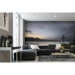 DIMEX ART Самозалепваща се флизелинова фототапета езеро в швеция 375 x 250 см