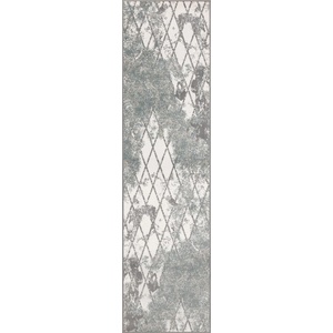 FD Сиво-синя пътека 80x300 cm Sensi Gepi - FD (5901760422529)