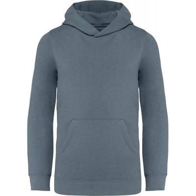 Native Spirit dětská unisex mikina s kapucí Nature Mineral Grey