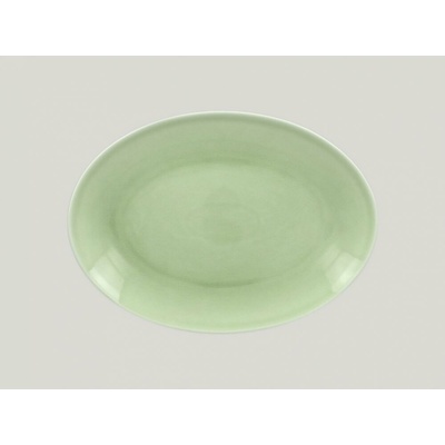 RAK Porcelain Vintage talíř oválný 32 x 23 cm zelená RAK-VNNNOP32GR