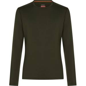 Icebreaker Мъжко мериносово термобельо Icebreaker 260 Tech L/S Crewe Merino base layer - Dark Loden - размер XL (015-0865-1814)
