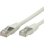 Roline Пач кабел, Roline, FTP, Cat. 5e, 0.5m, сив (21.99.0100)