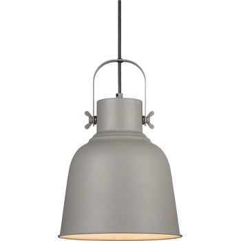 Nordlux - Пендел ADRIAN 1xE27/25W/230V Ø 25 см сив (NX0339)