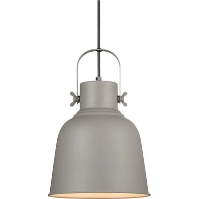 Nordlux - Пендел ADRIAN 1xE27/25W/230V Ø 25 см сив (NX0339)