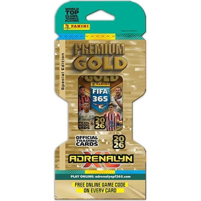 Panini Fifa 365 Adrenalyn XL 2026 Premium GOLD balíček