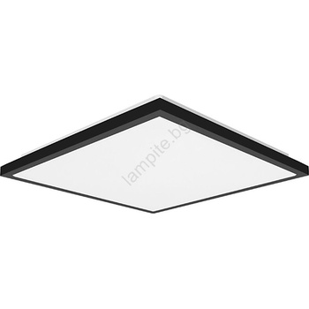 Top Light - LED Плафон за баня ONYX LED/24W/230V IP44 38x38 см черен (TP1842)