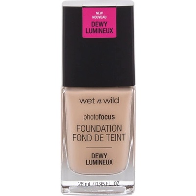 Wet n Wild Photo Focus ľahký hydratačný make-up pre rozjasnenie pleti Soft Ivory 28 ml