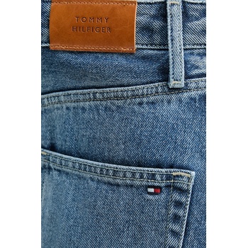 Tommy Hilfiger Дънкова пола Tommy Hilfiger в синьо среднодълга със стандартна кройка WW0WW46503 (WW0WW46503)