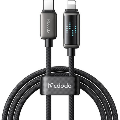 Mcdodo CA-2630 USB-C to Lightning 36W, LED display, 1,2m