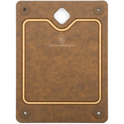 Cs Solingen Kuchyňské prkénko s drážkou 37 x 28 cm CELLE