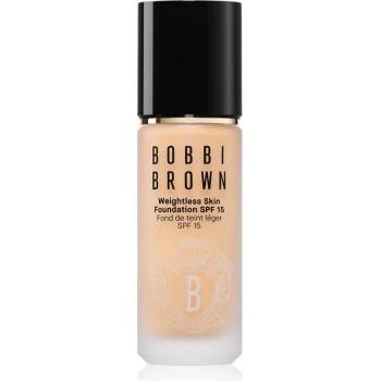 Bobbi Brown Weightless Skin Foundation SPF 15 дълготраен фон дьо тен с хидратиращ ефект цвят Natural Tan 30ml