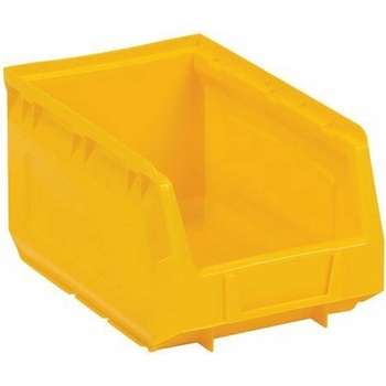 Manutan Plastový box Expert 12,5 x 14,5 x 24 cm, žltý