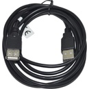 Vakoss TC-U1297K USB 2.0 A-A F/M, 1,8m, černý