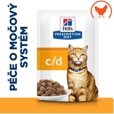 Hill's Feline C/D chicken 12 x 85 g