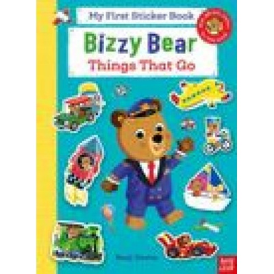 Bizzy Bear: My First Sticker Book Things That Go
