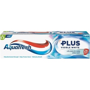 Aquafresh Паста за зъби Plus Visible White, 75 ml - ozone