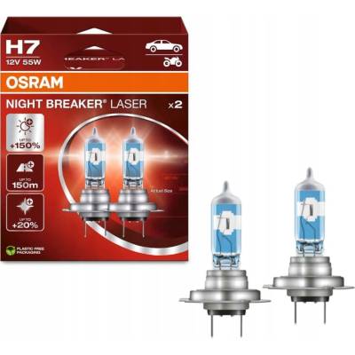 Osram Night Breaker Laser H7 PX26d 12V 55W 64210NL-HCB 2 ks