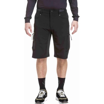 Meatfly мъжки велосипедни шорти Duke Black / Gray Meatfly | Cheren | МЪЖЕ | L