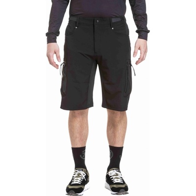 Meatfly мъжки велосипедни шорти Duke Black / Gray Meatfly | Cheren | МЪЖЕ | L