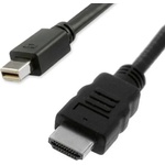 Roline Кабел Roline 11.99. 5793, Mini DisplayPort(м) към HDMI(м), 4.5м, черен (11.99.5793)