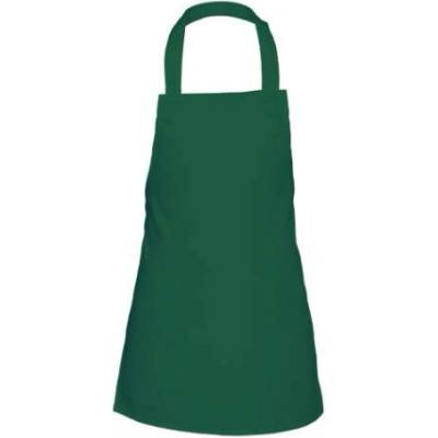 Link Kitchen Wear Dětská grilovací zástěra X978 Bottle Green 50x60cm