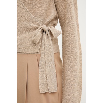 OUI Жилетка oui дамска в бежово от лека материя 93931 (93931)