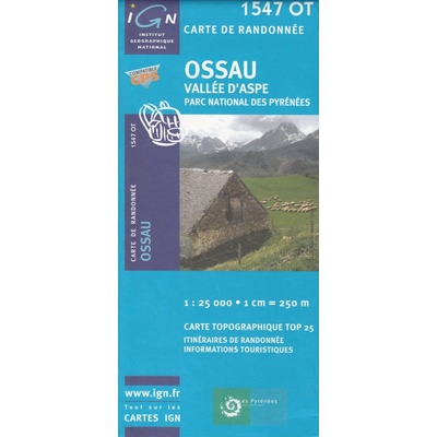 Ossau Vallee d Aspen 1:25 000