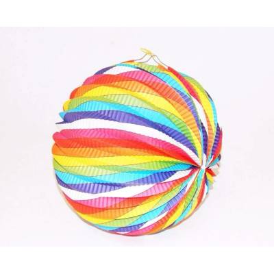 Lampion kulatý 23cm mix 4 motivy 0623 399565