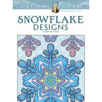 Creative Haven Snowflake Designs Coloring Book | A. G. Smith