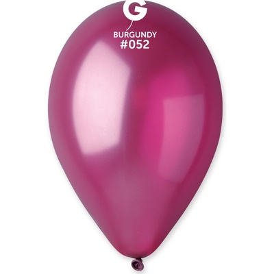 Svet balonku Balónik metalický burgundy 26 cm