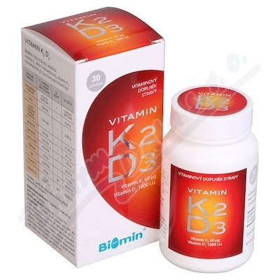 Biomin Vitamin K2 + Vitamin D3 30 kapsúl