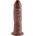 Pipedream King Cock 9" Cock Brown