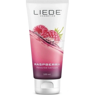 Liebe Ароматен орален лубрикант Liebe Raspberry 100 мл