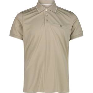 CMP Мъжка поло тениска CMP Polo Polyester Polo shirt - Corda / Vaniglia - размер 50 (EU) (216-3135-0813)