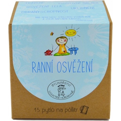 Bylinářství U Chytré Horákyně Čaj RANNÍ OSVĚŽENÍ 15 x 3 g