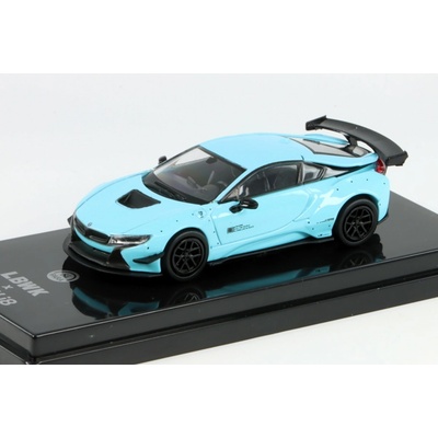 BMW i8 LBWK 2018 světle modrá PARAGON Models 1:64