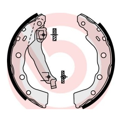 Sada brzdových čeľustí BREMBO S 54 515