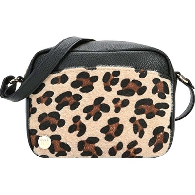 MI-PAC Gold Cross Body Tumbled Pony Pocket Black S04