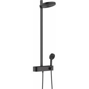 Hansgrohe Душ колона Hansgrohe Pulsify S 260, матово черна, с термостат ShowerTablet Select 400 EcoSmart (24241670)