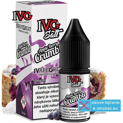 IVG Salt Apple Berry Crumble 10 ml 10 mg