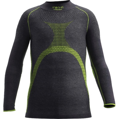 Iron-Ic I-Protect thermal Junior Shirt Black/Green