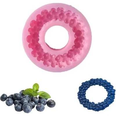 Dortisimo Silikonová forma Borůvkový věnec 7,5 cm