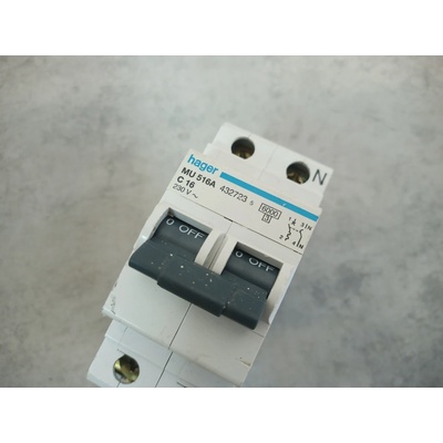 Hager MU 516A C16 432723