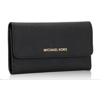 Michael Kors Trifold saffiano leather peněženka černá
