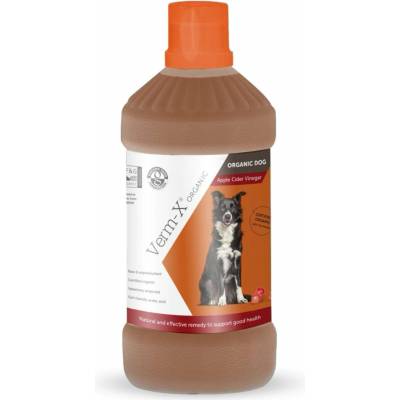 Verm-X Organický Jablečný ocet pro psy 1000 ml