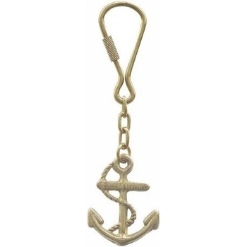 Prívesok na kľúče Sea club Keyring Anchor Brass II